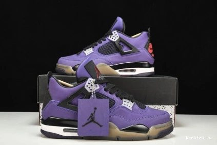 Retro Jordan Travis x Scott Purple 4 1215